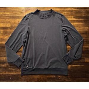 Vuori Men’s Large Top Ponto Performance Crew Pullover Stretch Long Sleeve